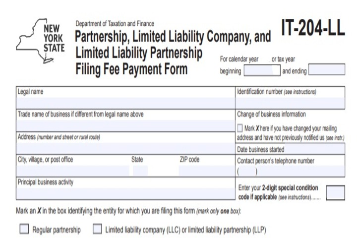 Instructions for Form IT-204-LL